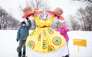 1 и 2 марта состоятся народные масленичные гулянья в Парке Горького, на Пушкинской набережной и Ленинской площади