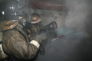 Пожар в бизнес-центре на проспекте в Андропова ликвидирован