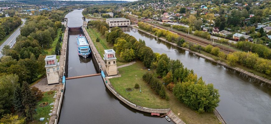 Как строили канал имени москвы фото