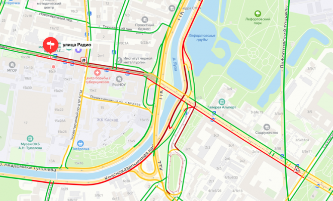 Москва где перекрыто движение сегодня схема