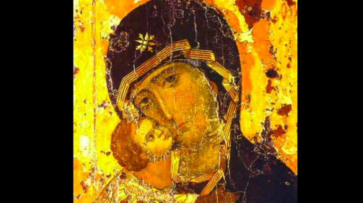 богородица дева мария икона религия
