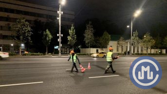 Спасибо за добросовестную работу!: Собянин поздравил столичных дорожников с профессиональным праздником