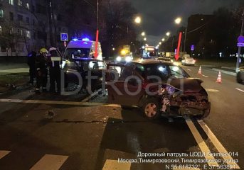 На Тимирязевской улице в аварии пострадали 5 человек
