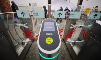 В метро Москвы проходит тестирование новых турникетов