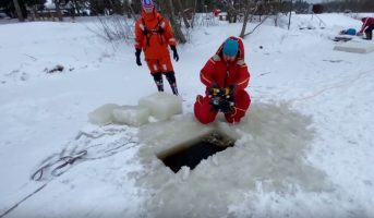 Тело утонувшей в проруби на Крещение юристки нашли с помощью подводной камеры